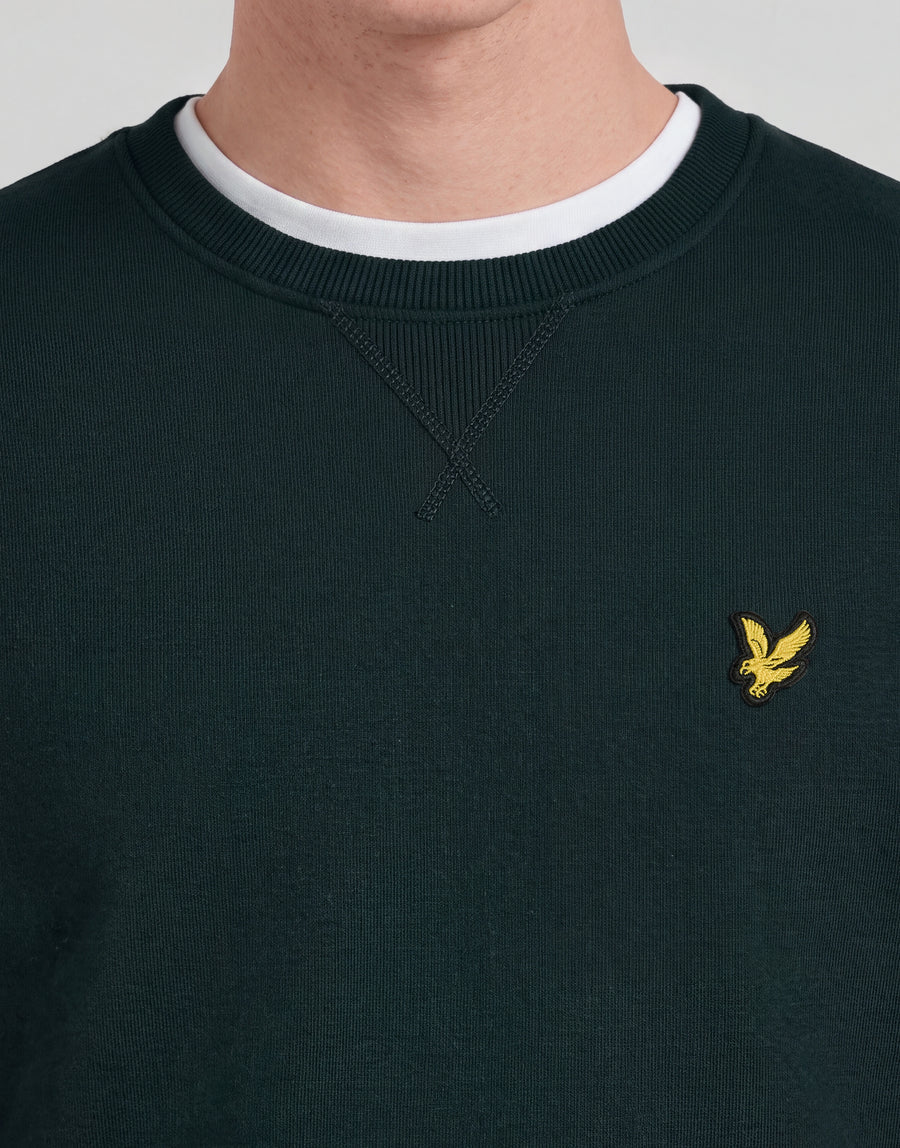 Cotton Crew Neck Sweatshirt
