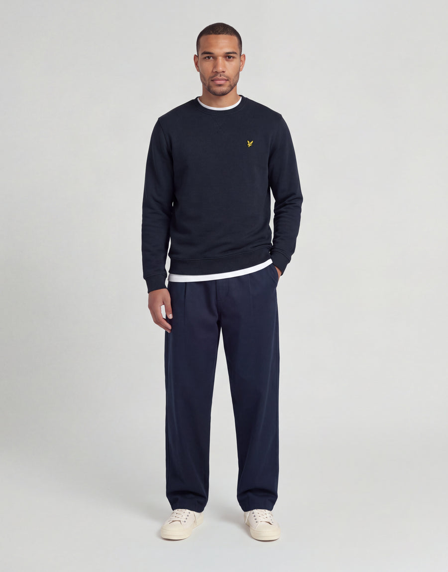 Cotton Crew Neck Sweatshirt