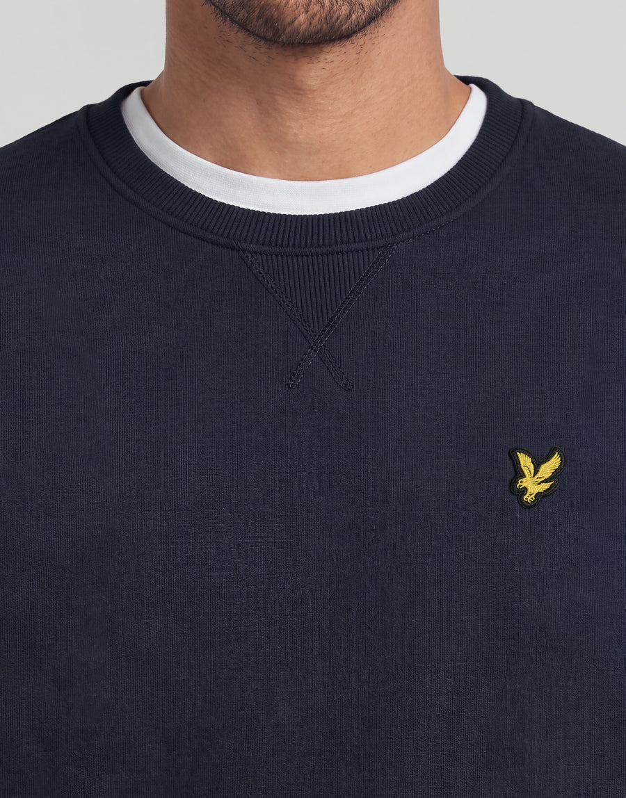 Cotton Crew Neck Sweatshirt