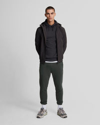 buy men's premium clothing fashion polos jackets -  Lyle & Scott Men's Tonal Eagle Skinny Sweatpant in Gunmetal