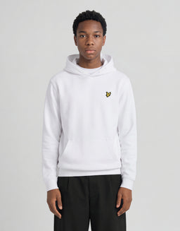 Loopback katoenen hoodie