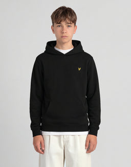 Loopback-hoodie i bomull