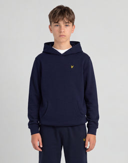 Loopback-hoodie i bomull