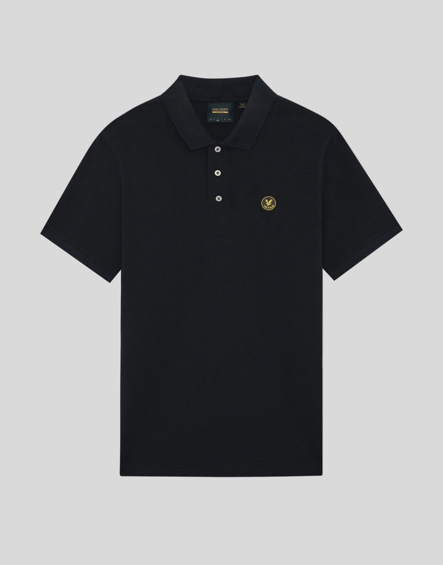 Foto de la camiseta polo «Archive» en azul marino oscuro