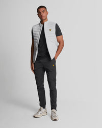buy men's premium clothing fashion polos jackets -  Lyle & Scott Men's Sports Four Way Stretch Trackies in Jet Black