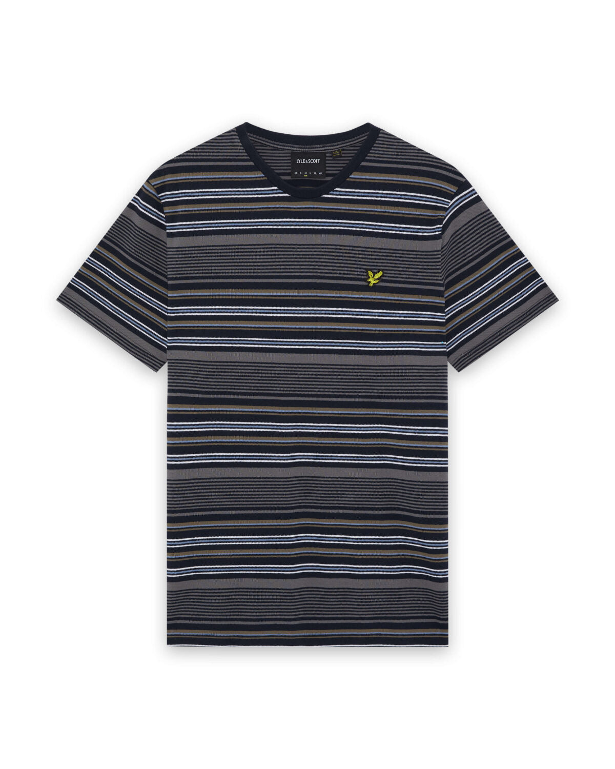 Multi Stripe Cotton T-Shirt