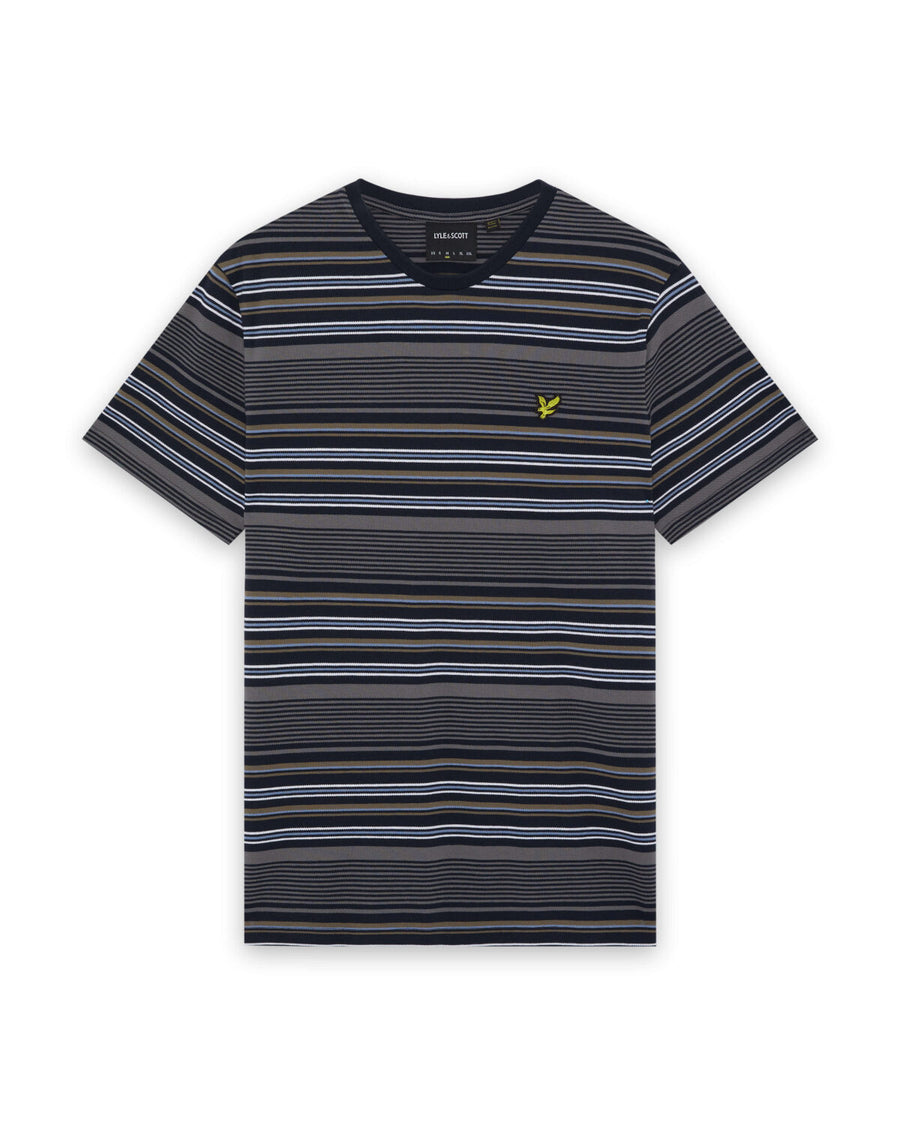 Multi Stripe Cotton T-Shirt