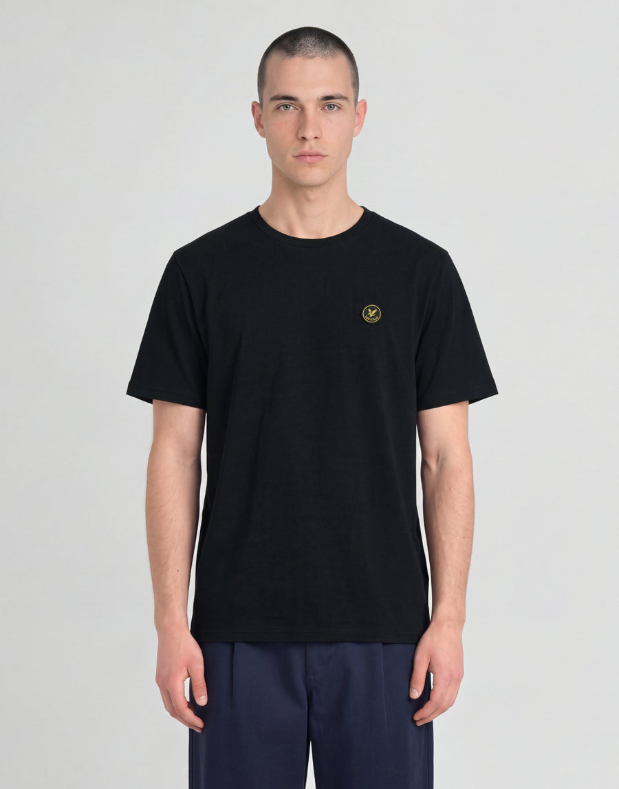 Herren-T-Shirt „Man wears Man wears Archive“ aus Baumwolle in Dunkelblau