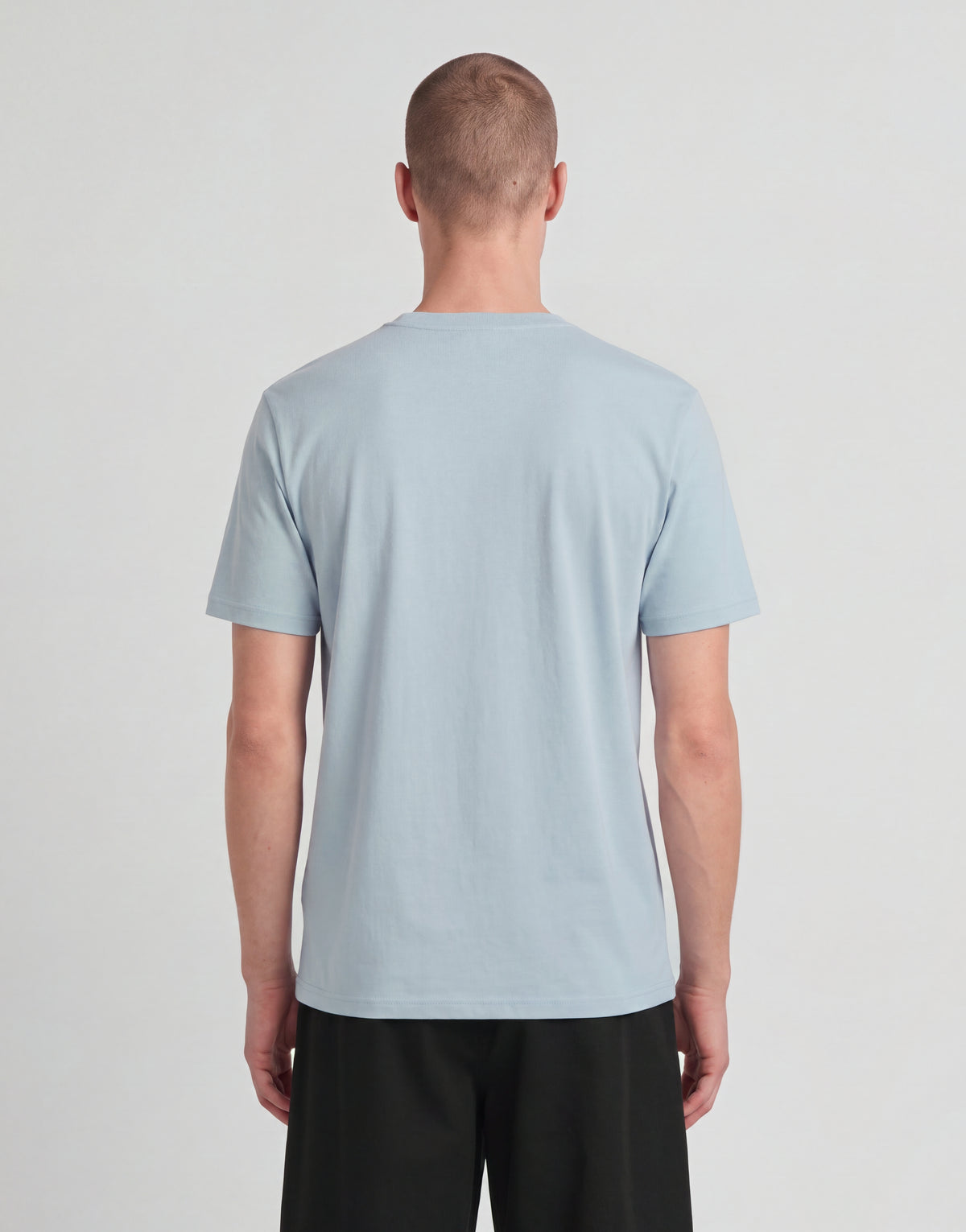 T-shirt i bomull med rund hals