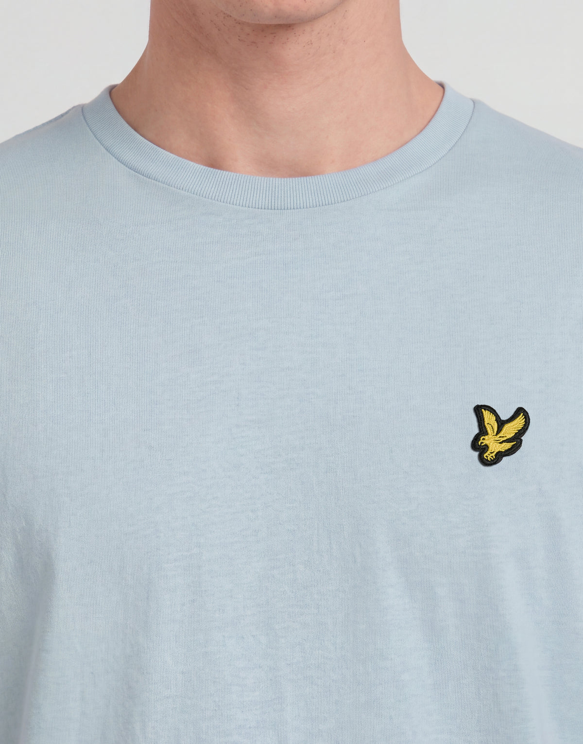 T-shirt i bomull med rund hals