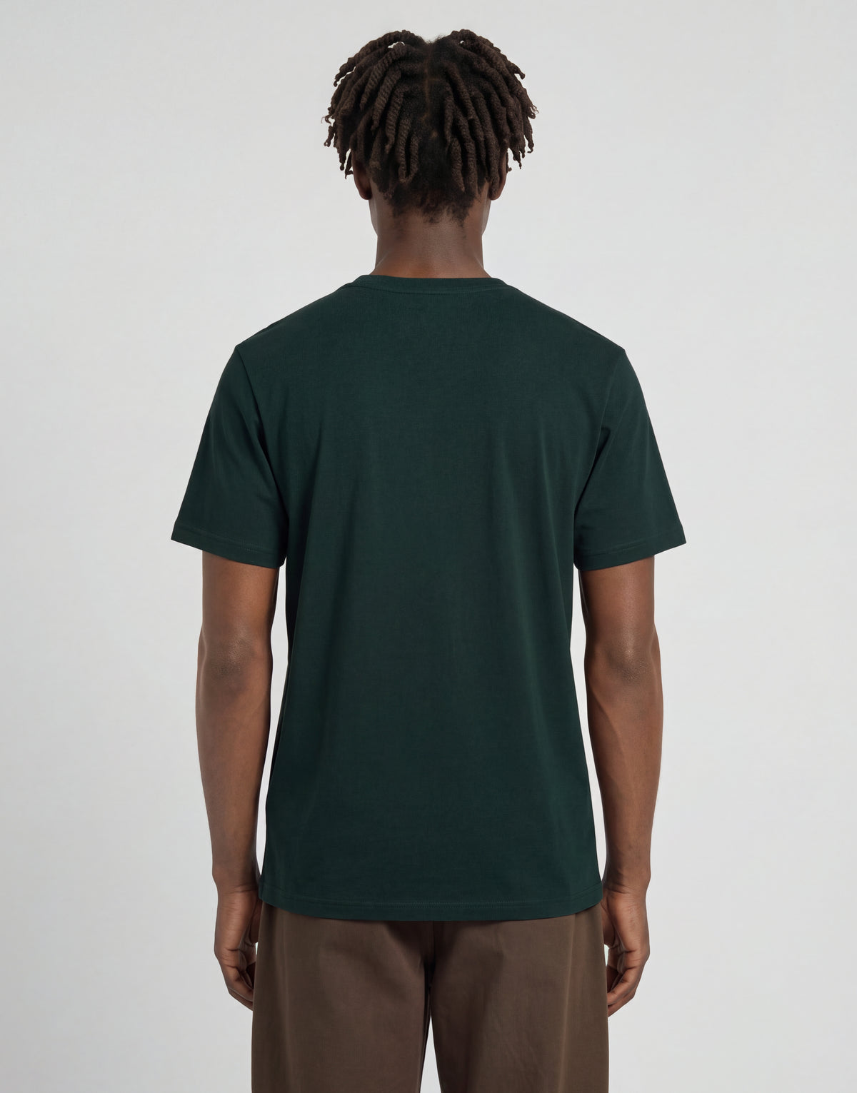 T-shirt i bomull med rund hals