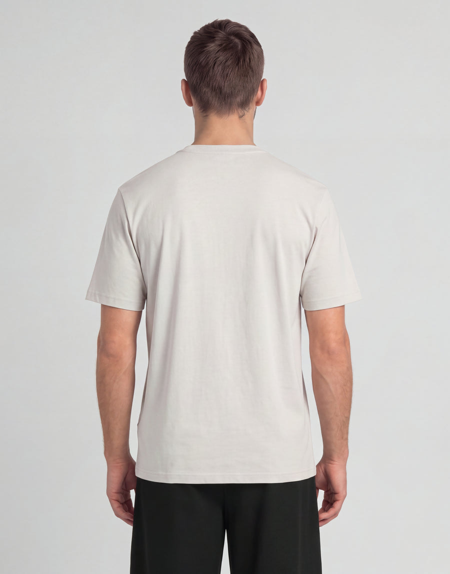 T-shirt i bomull med rund hals