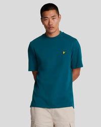 buy men's premium clothing fashion polos jackets -  Lyle & Scott Men's Plain T-Shirt in Apres Navy