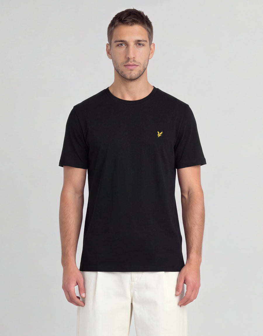 T-shirt i bomull med rund hals