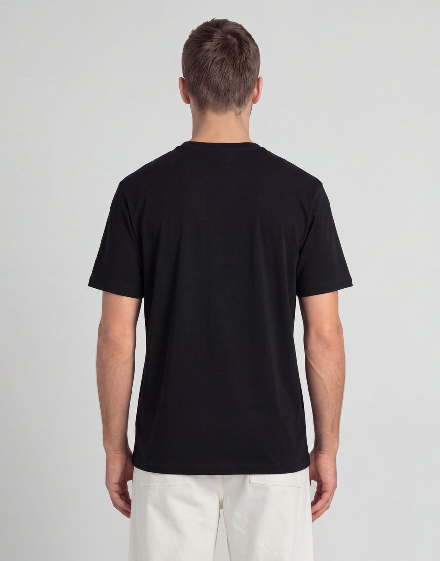 T-shirt i bomull med rund hals