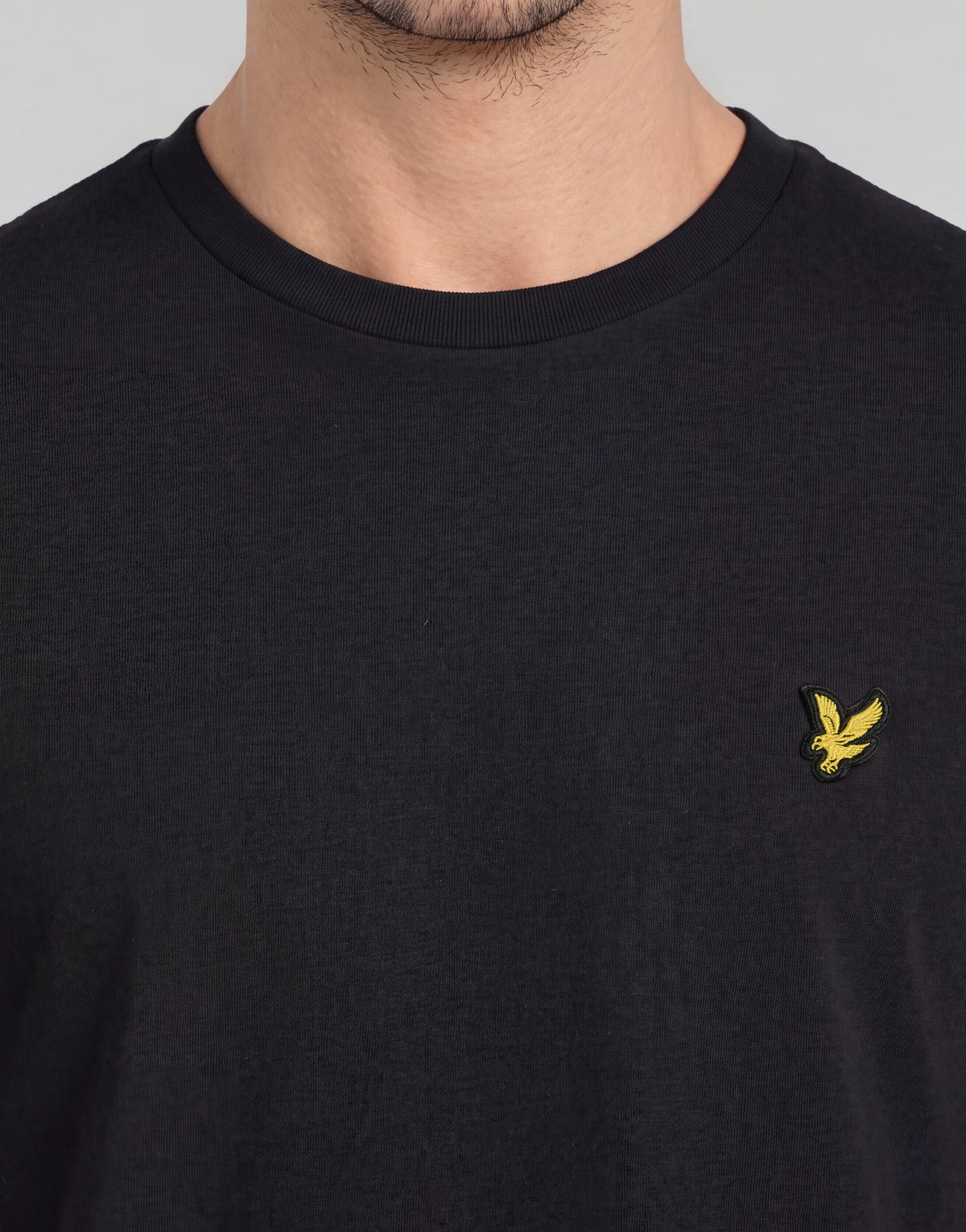 T-shirt i bomull med rund hals