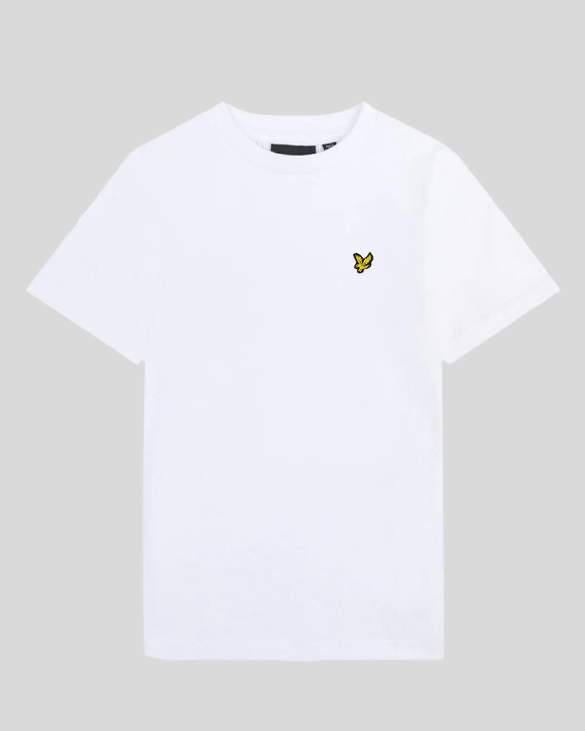 Garçon portant un t-shirt en coton blanc