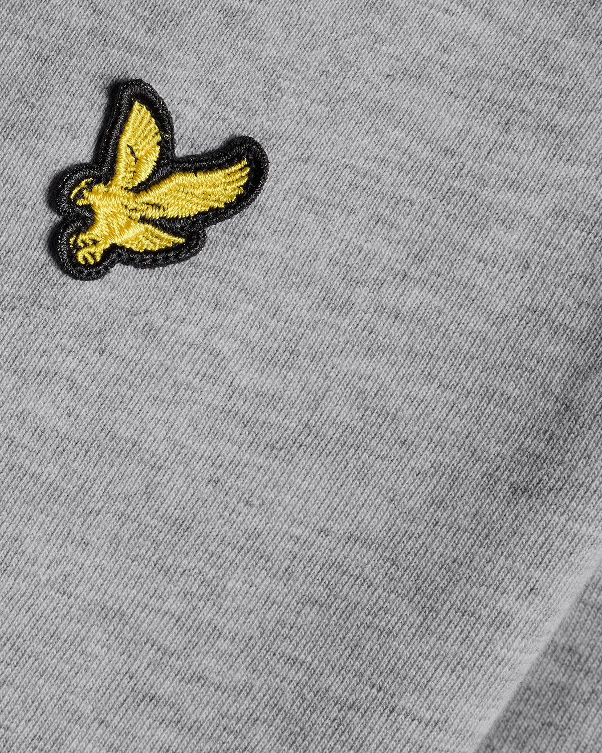 T-shirt en coton gris clair chiné pour garçon