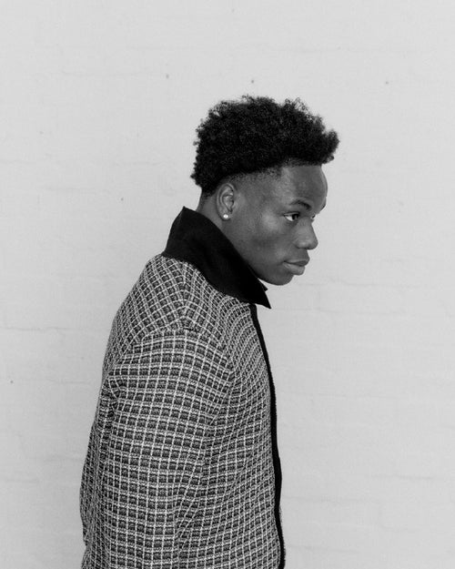Découvrez le cardigan à col en maille tressée pour homme