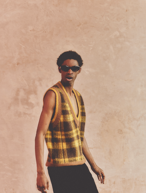 Chaleco a cuadros Lyle & Scott