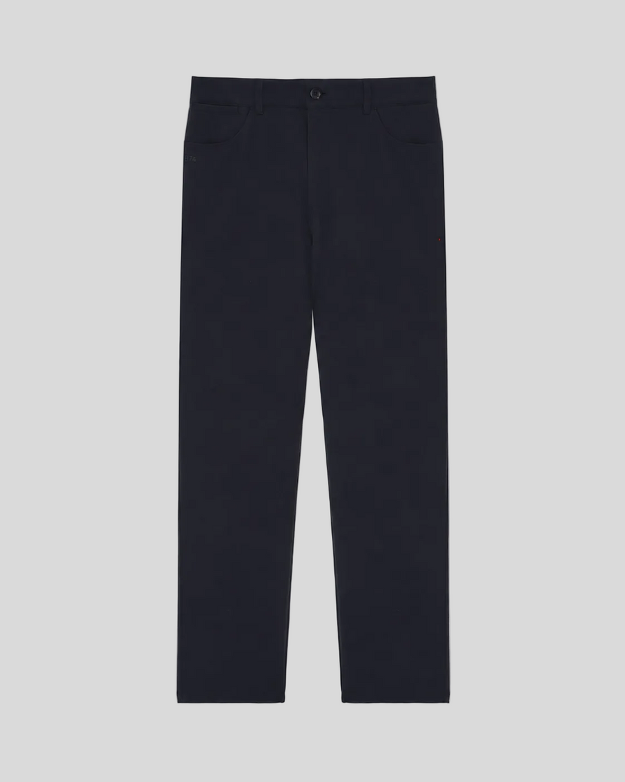 Pantalon 5 poches pour homme, bleu marine foncé