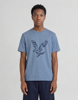 Pixelated Eagle Graphic T-shirt