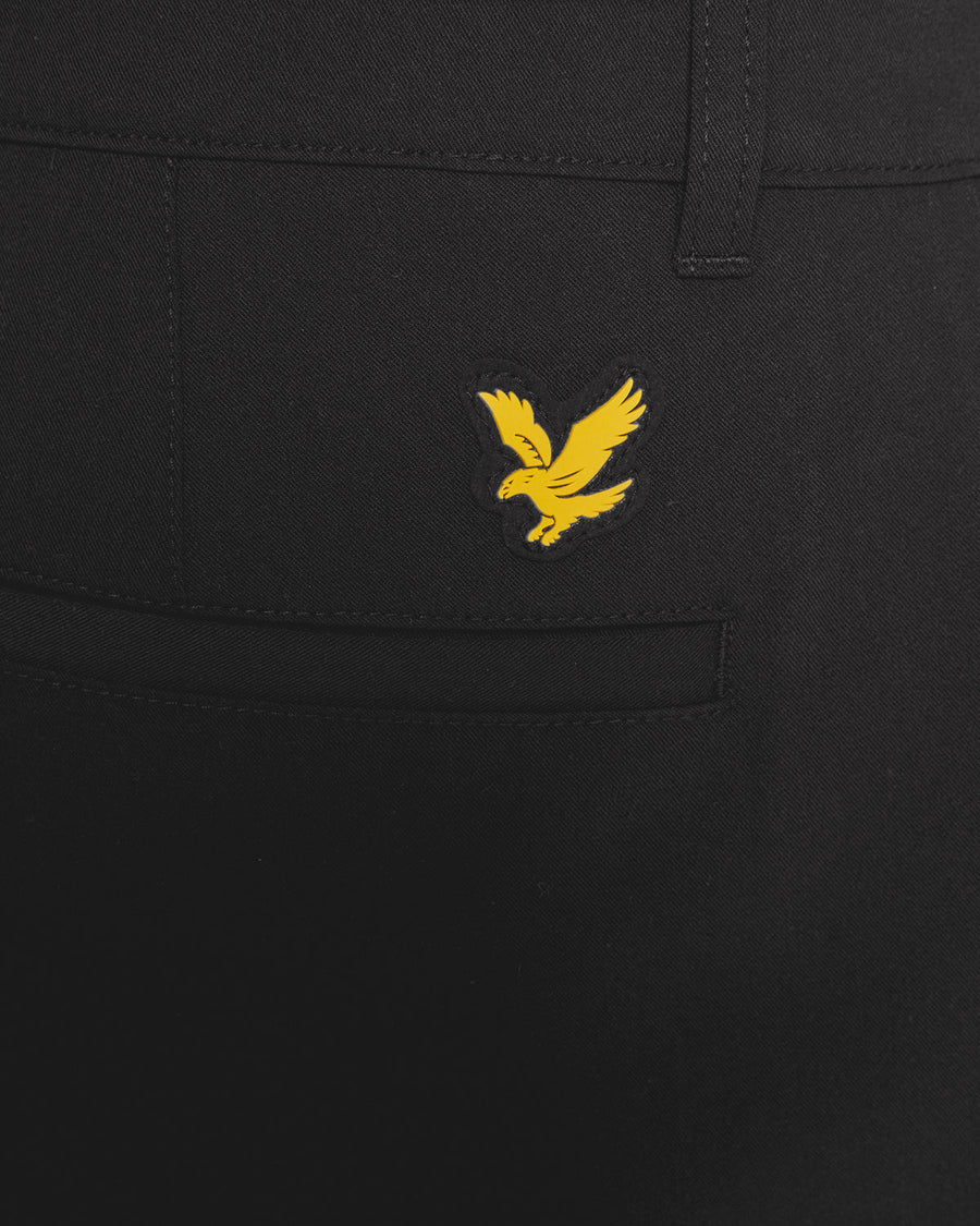 Short 5 poches pour homme, couleur noir de jais