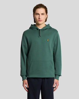 Felpa con cappuccio in cotone Loopback