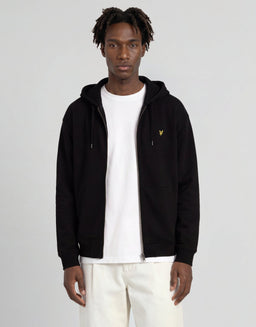 Loopback Cotton Full Zip Hoodie