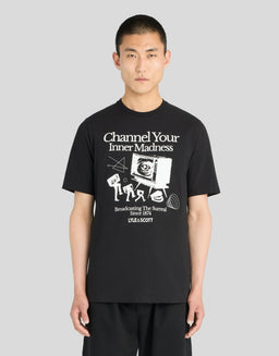 TV Channel Chest Graphic T-Shirt