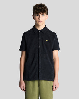 Chemise en tissu éponge à manches courtes