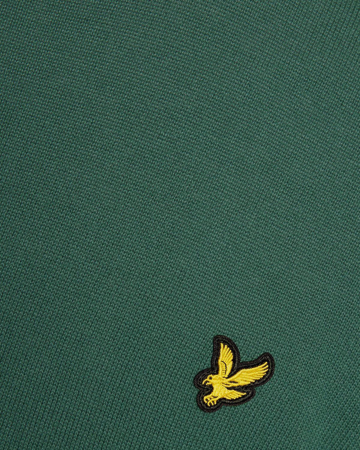 Uomo con maglione girocollo in cotone color Everglade