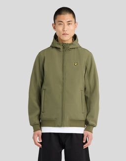 Softshell-Jacke mit Fleecefutter