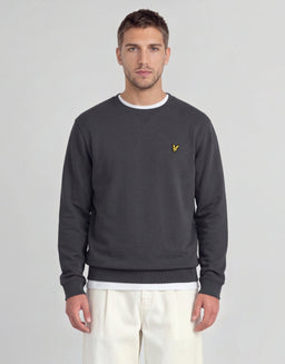 Cotton Crew Neck Sweatshirt