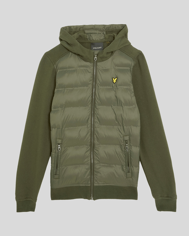Flat shot of Hybrid Hoodie in Deep Depths