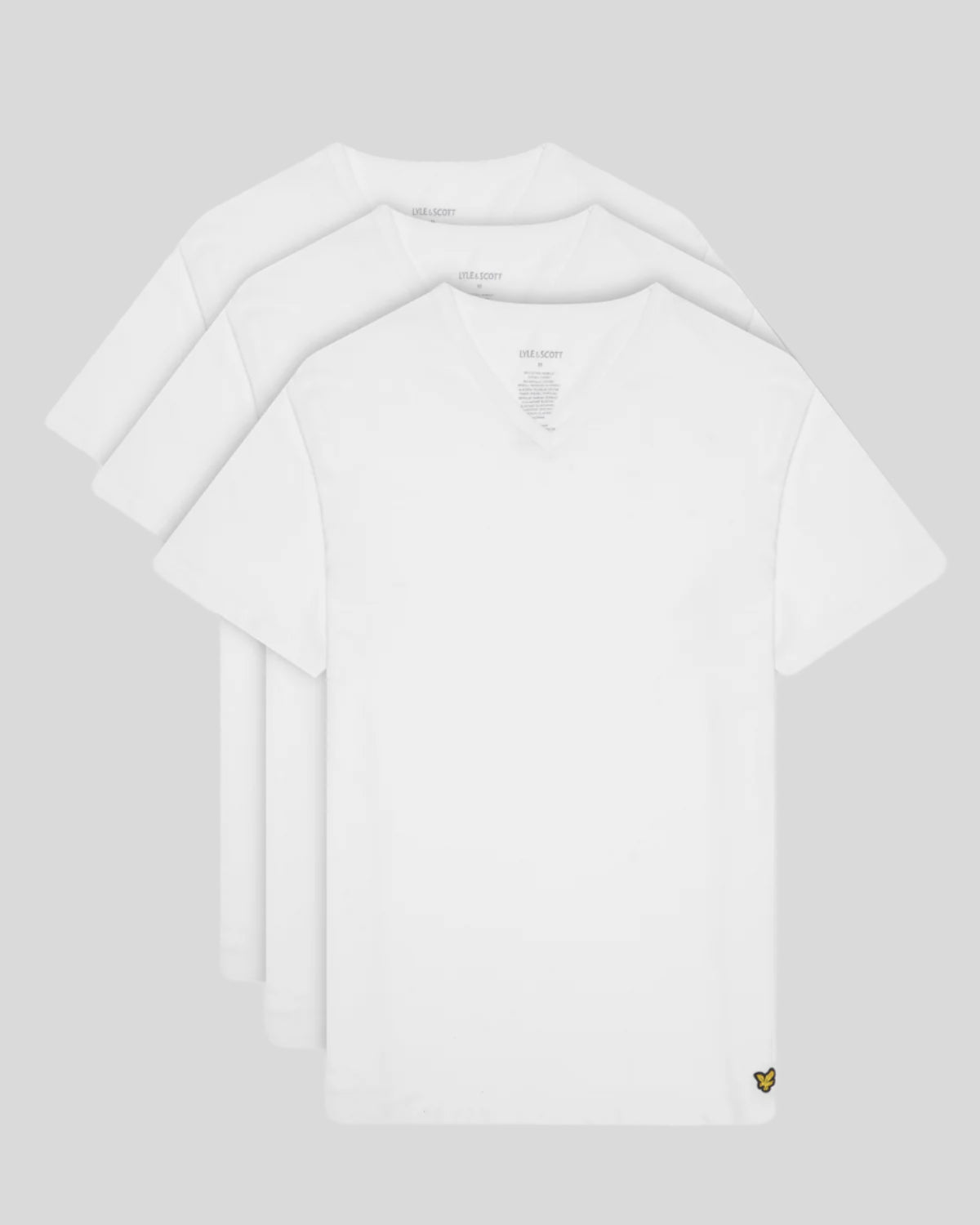 3 Pack V Neck Lounge T Shirts