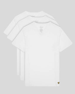 Set di 3 magliette comode con scollo a V