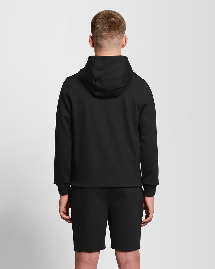 Short de polaire à col montant pour homme, couleur noir de jais