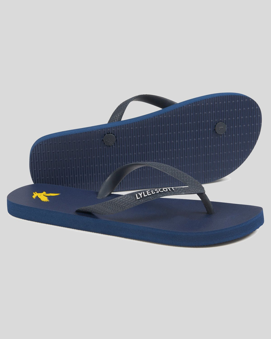Tongs bleu marine foncé