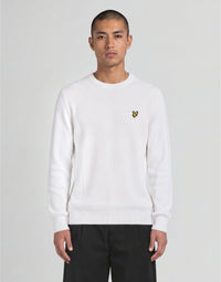 Jersey de cuello redondo holgado para hombre, con efecto luminiscente, en color beige piedra que brilla en la oscuridad