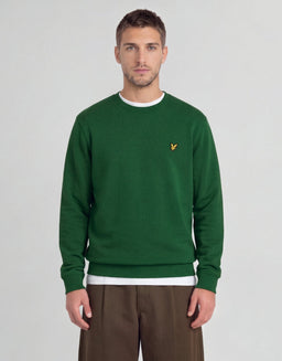 Cotton Crew Neck Sweatshirt