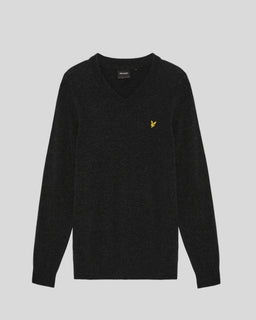 Lambswool Blend V-Neck Jumper