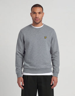 Cotton Crew Neck Sweatshirt