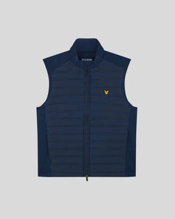 Gilet matelassé hybride
