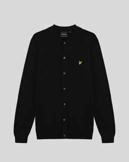 Camisa de punto de algodón y lana merina