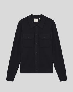 Utility Knit Overshirt