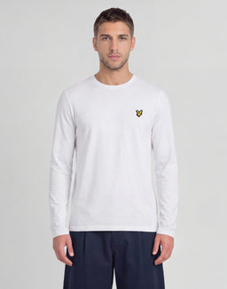 Boxy Long Sleeve Cotton T-Shirt