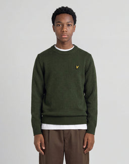 Textured Crew Neck Jumper