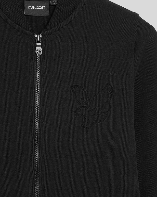 Veste de sport pour garçon « Embossed Eagle » en noir de jais