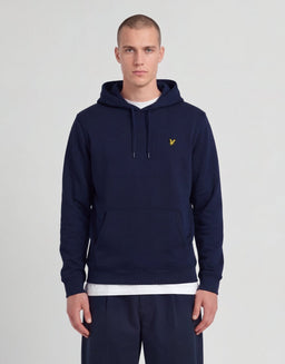 Loopback-hoodie i bomull